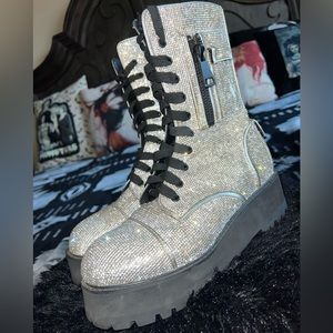 ✨Dolls Kill✨Poster GRL Billionaire Bling Boots